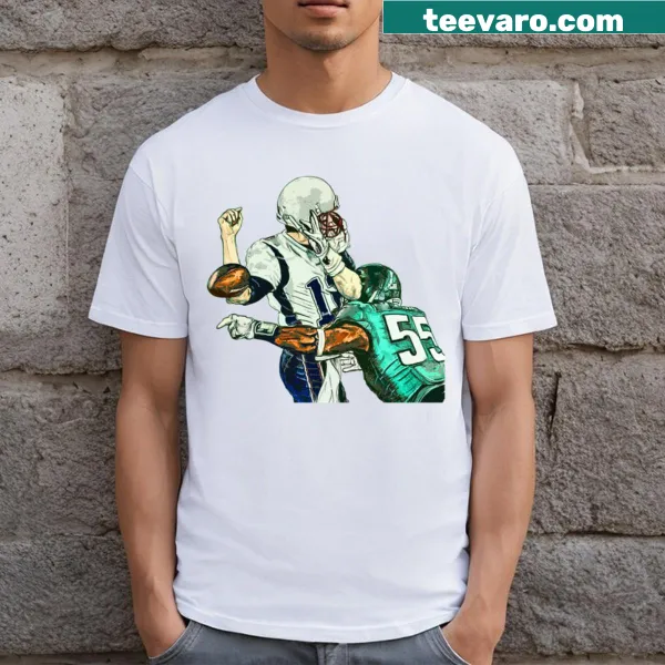 Playful T-shirt featuring whimsical design titled 'The Hit'