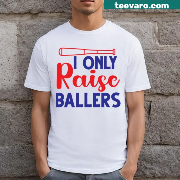 T-shirt for baseball moms with the quote 'I Teach My Kid To Hit And Steal'