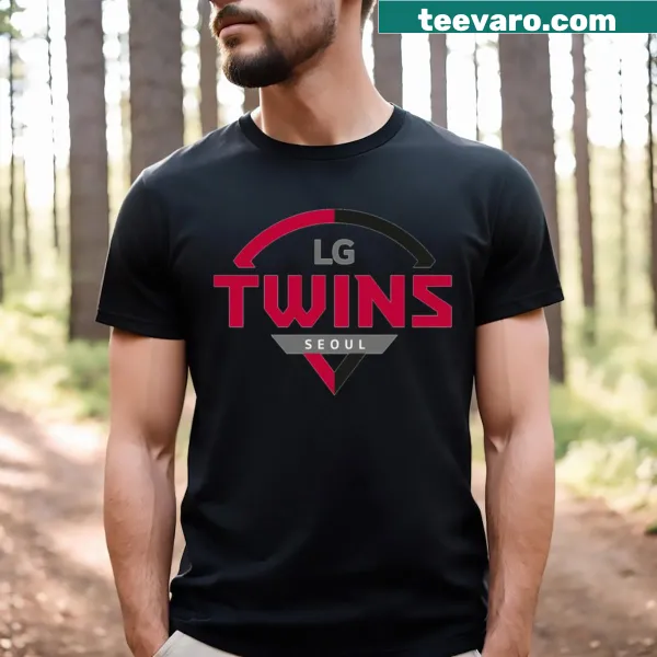 LG Twins logo T-shirt for baseball fans