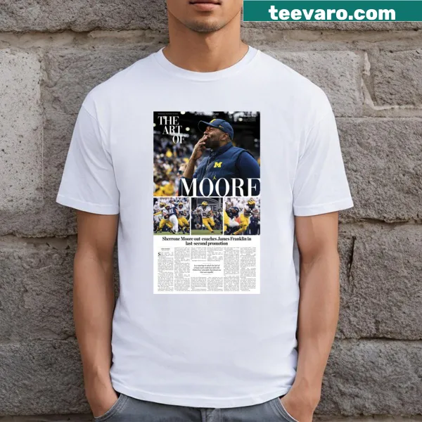 Illustrated T-shirt combining art and sports for students