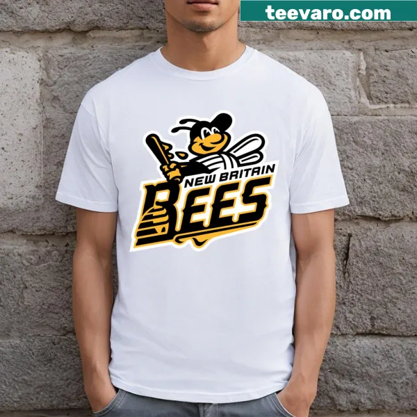 Bold typographic New Britain T-shirt with city name design