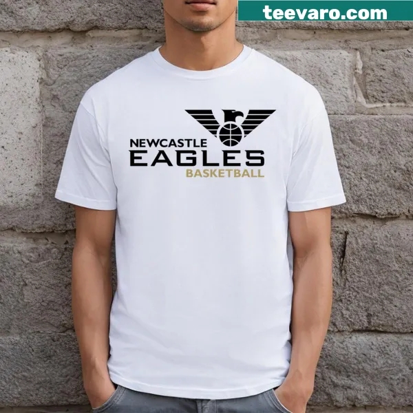 Newcastle Eagles basketball logo t-shirt