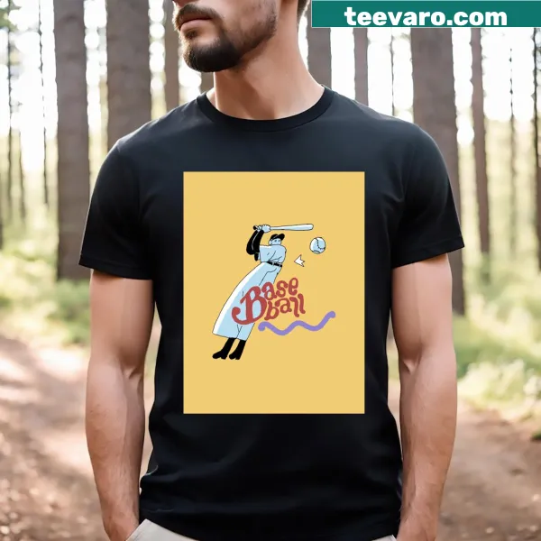 Playful Off Baseball graphic t-shirt featuring a fun design