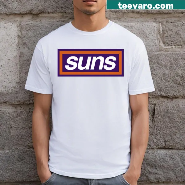 T-shirt featuring the Phoenix Suns box logo