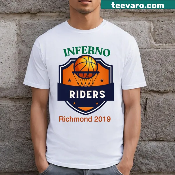 Bold basketball-themed t-shirt with a strong graphic