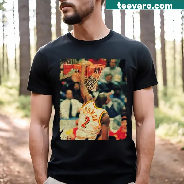 Quirky graphic of Plastic Man character on T-shirt