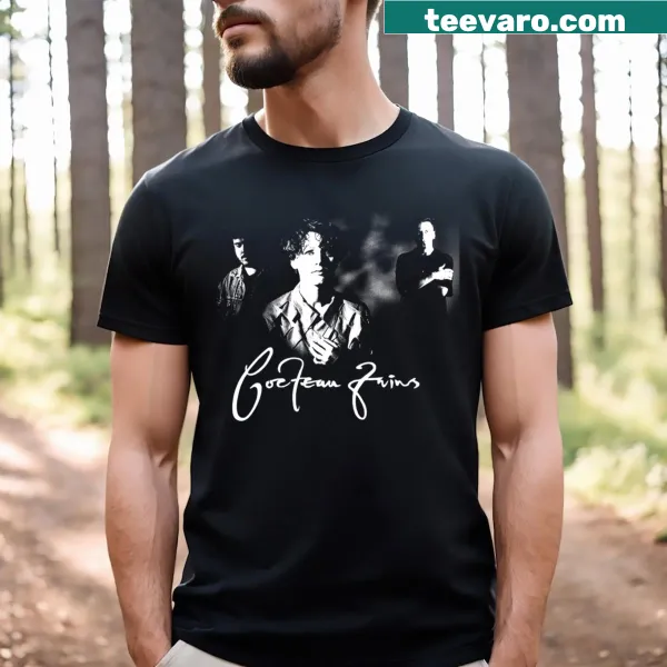 Vintage-style t-shirt inspired by the Cocteau Twins