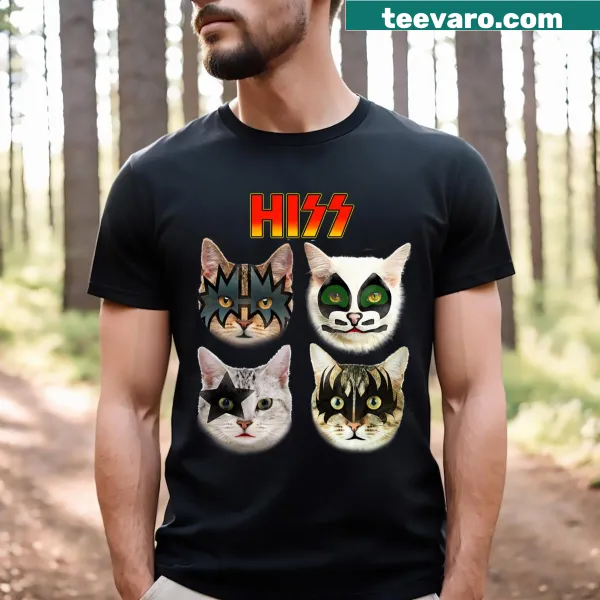 Humorous T-shirt featuring playful graphics about cat ownership