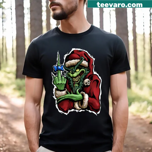 Christmas-themed t-shirt celebrating the joy of giving gifts