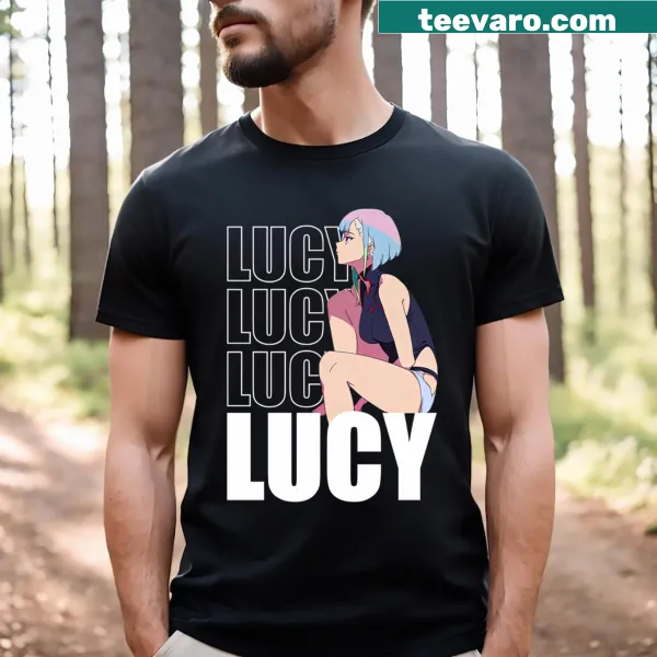 Cyberpunk Edgerunners Lucy T-shirt with playful design