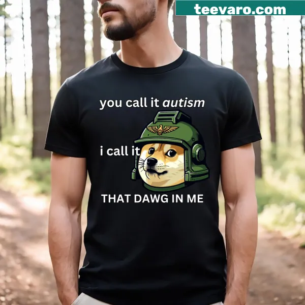 Doge guardsman T-shirt with a playful doge illustration