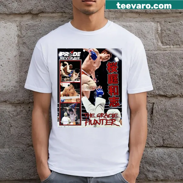 Kazushi Sakuraba illustration T-shirt for MMA fans
