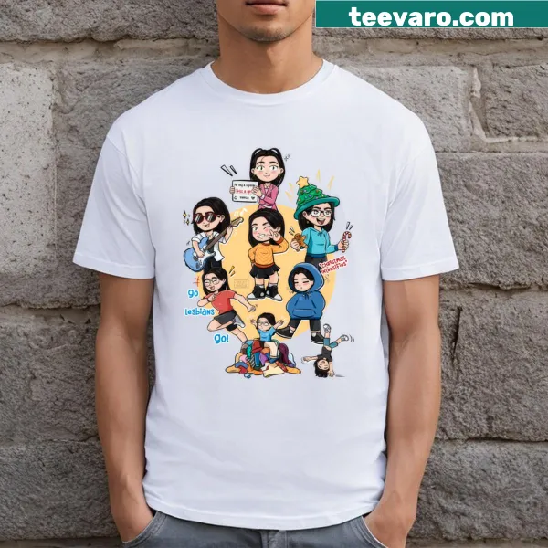 Text graphic featuring Kikism or Barbarism on a casual t-shirt