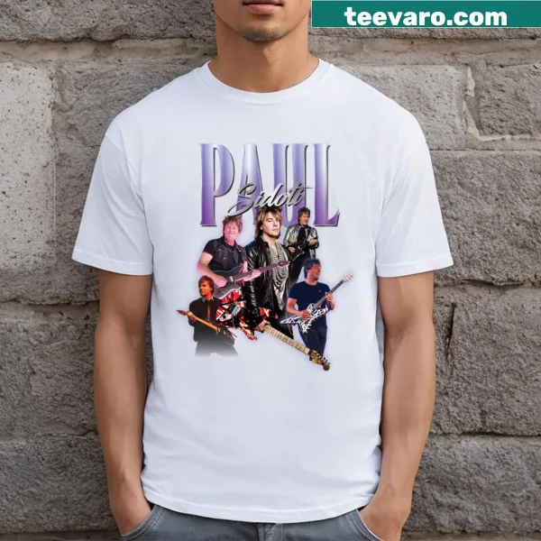 Minimalist Paul T-shirt with simple text design
