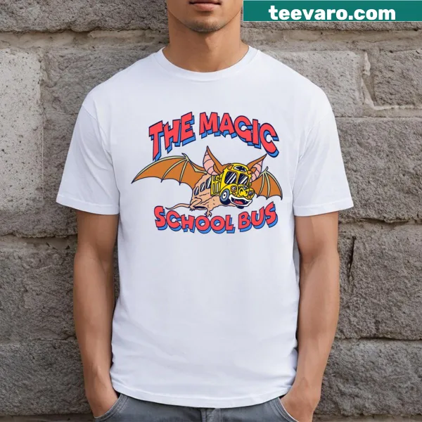 T-shirt inspired by The Magic School Bus show