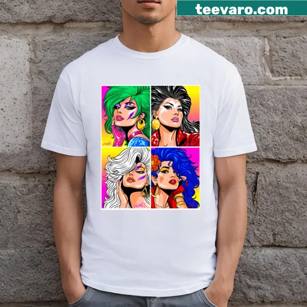 Bold typography graphic T-shirt for The Misfits