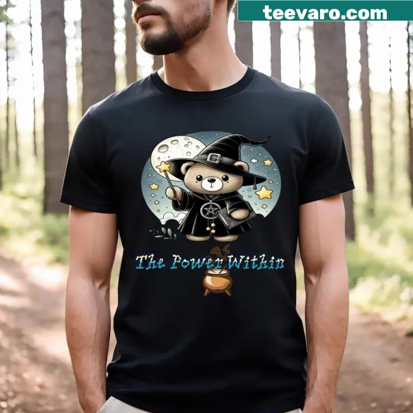 Empowering t-shirt with bold text 'The Power Within'