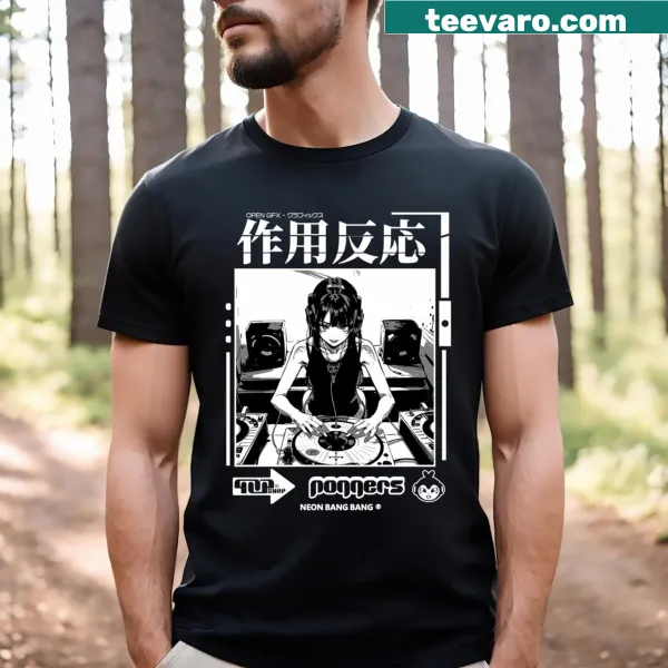 Harajuku fashion inspired T-shirt with fun graphics