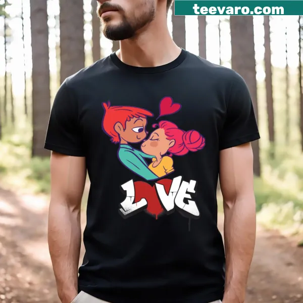 Heartfelt typography Happy Valentine My Sweet Heart shirt