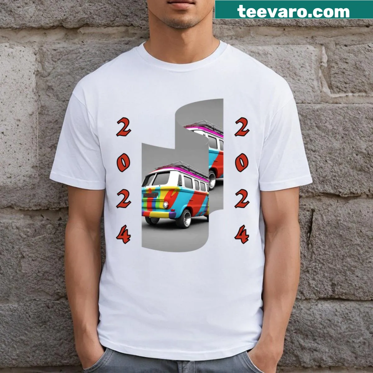 Inspirational T-shirt encouraging exploration and adventure — on a men's t-shirt