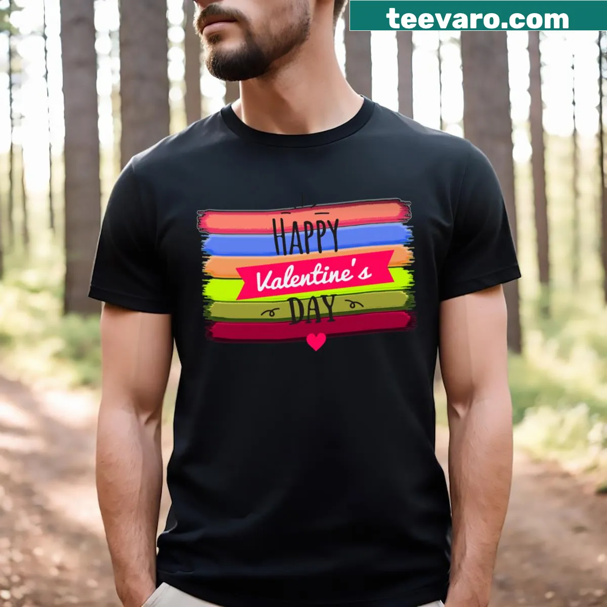 T-shirt with a heartfelt phrase celebrating mothers — on a men's t-shirt