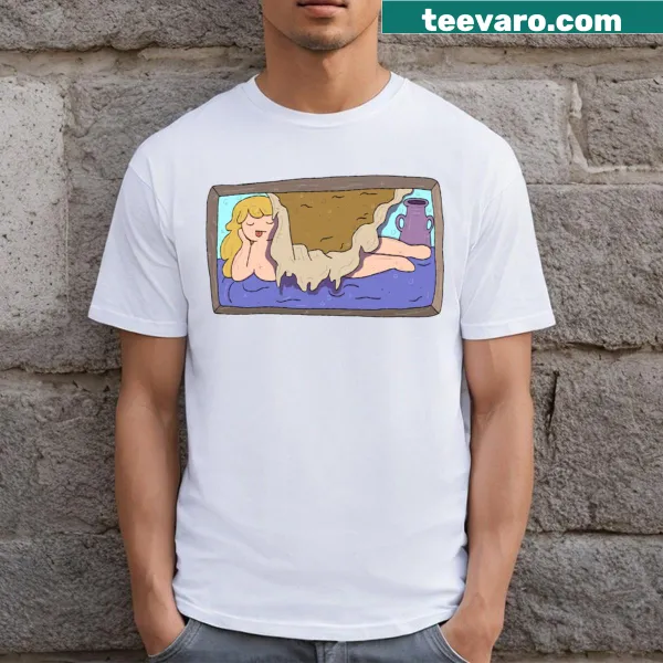 Illustrative Adventure Time Lady graphic t-shirt