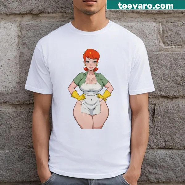 T-shirt honoring Dexter's Mom with playful typography