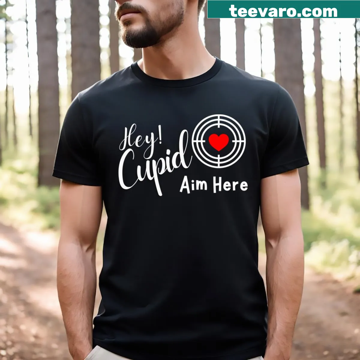 Sarcastic Valentine's Day T-shirt for singles — on a men's t-shirt