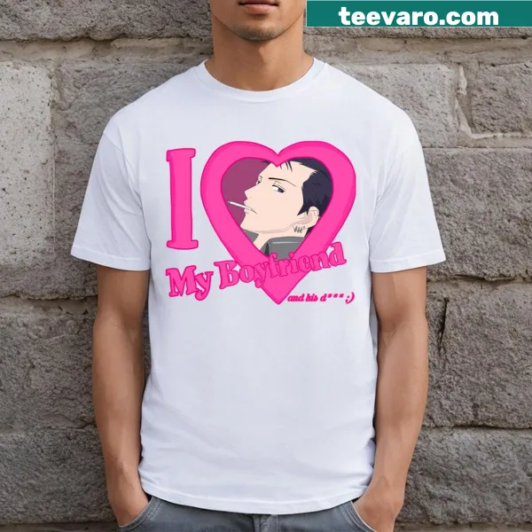 Illustration of Ren on a sentimental T-shirt