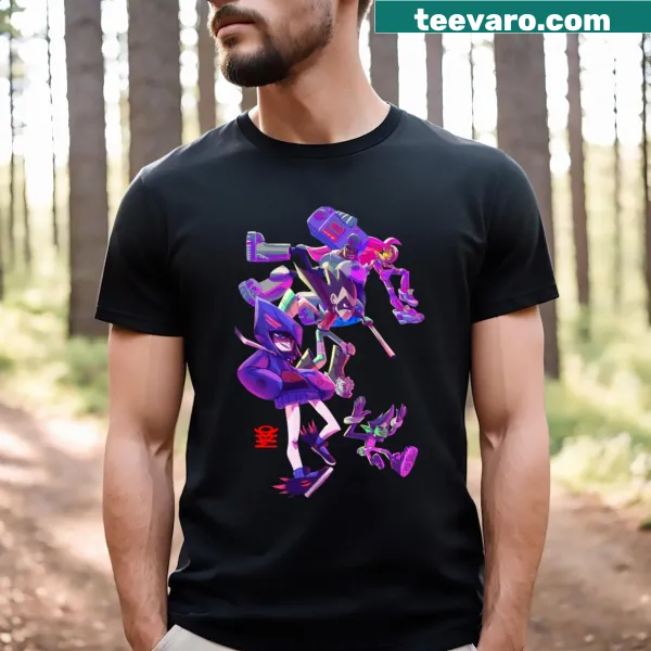 Dynamic Teen Titans graphic t-shirt