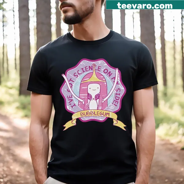 Illustration of Princess Bubblegum from Adventure Time.
