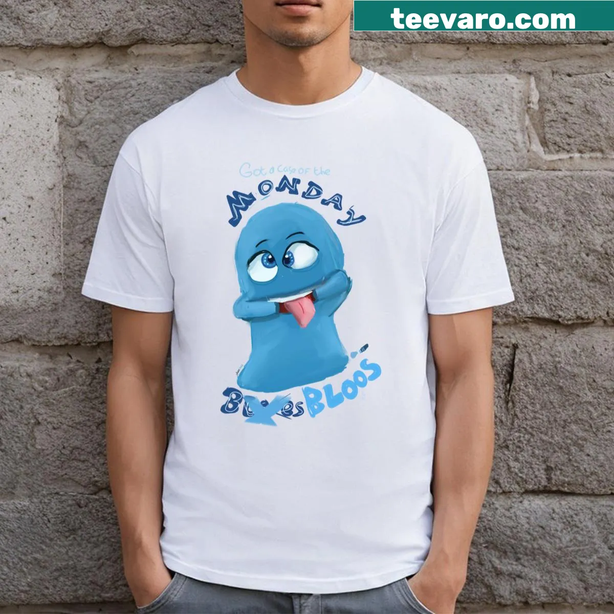 Nostalgic t-shirt featuring characters from 'Foster's Home For Imaginary Friends.' — on a men's t-shirt