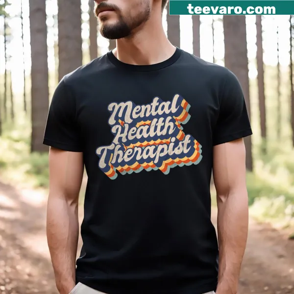 Mental Health Awareness T-shirt with a thoughtful message design