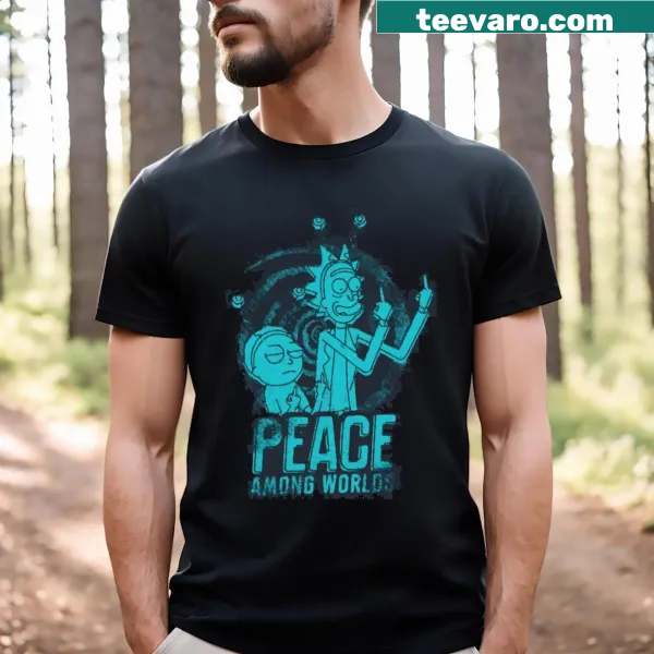 Peace Among Worlds t-shirt with uplifting message