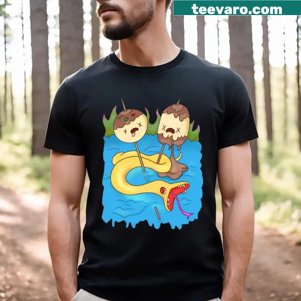 Graphic t-shirt featuring Princess Bubblegum's favorite rock from Adventure Time