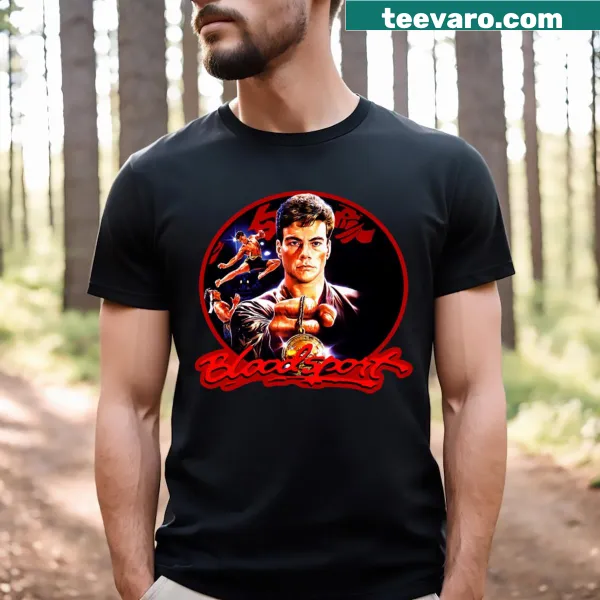 T-shirt inspired by Jean-Claude Van Damme in Bloodsport