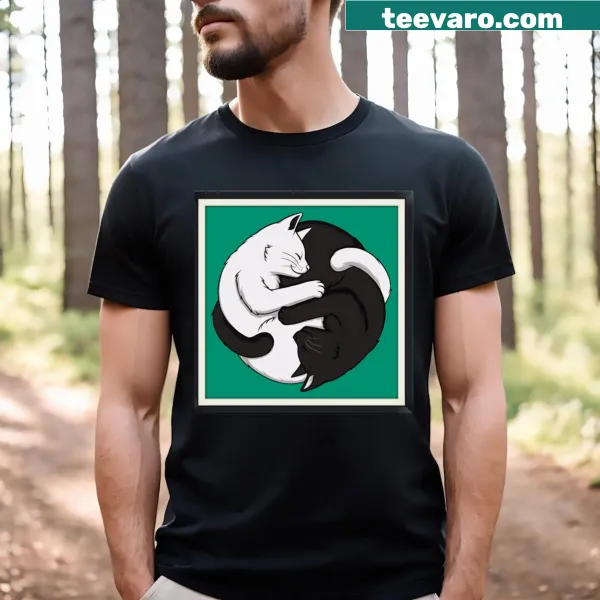 Yin and Yang symbol on a T-shirt emphasizing strength and balance