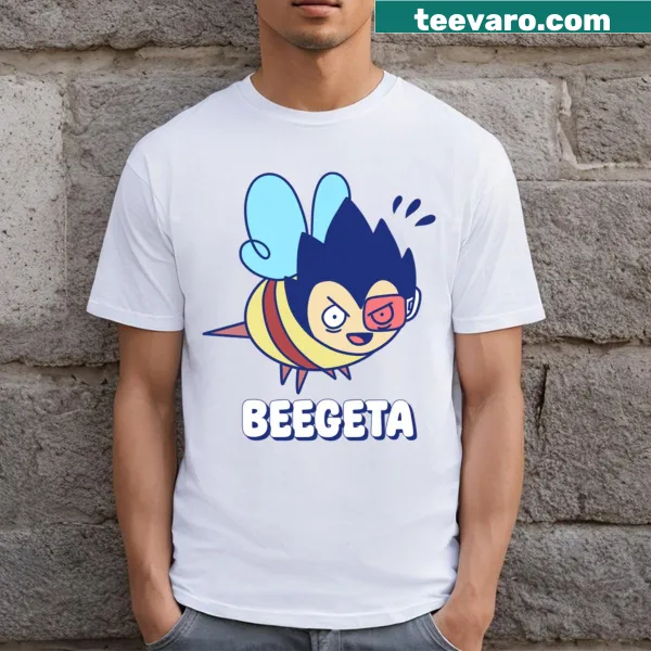 Funny t-shirt featuring a dog in bee costume