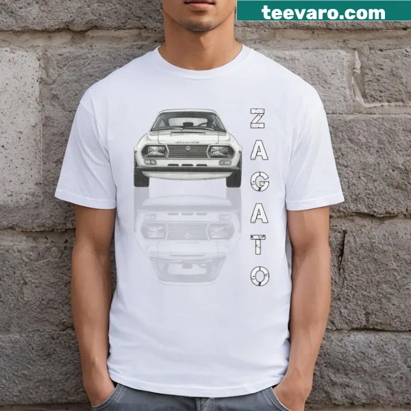 Abstract doodle t-shirt with geometric shapes