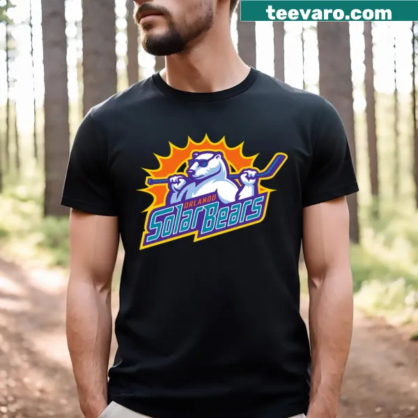 Orlando Solar Bears logo t-shirt for fans