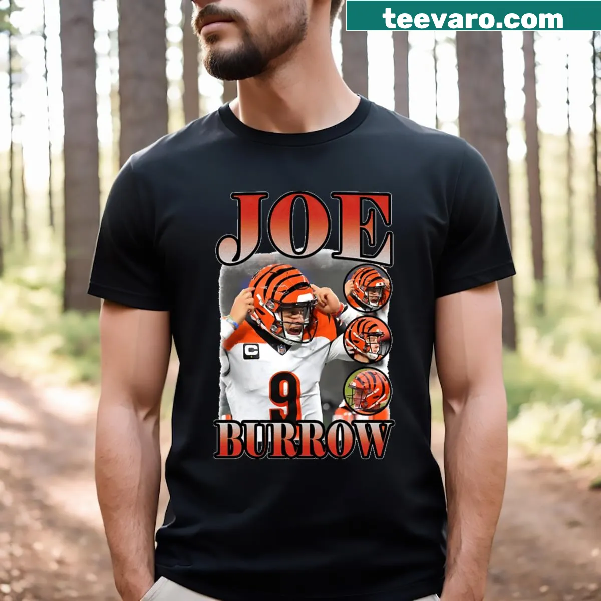 Quarterback Championship Football graphic T-shirt for football fans — on a men's t-shirt