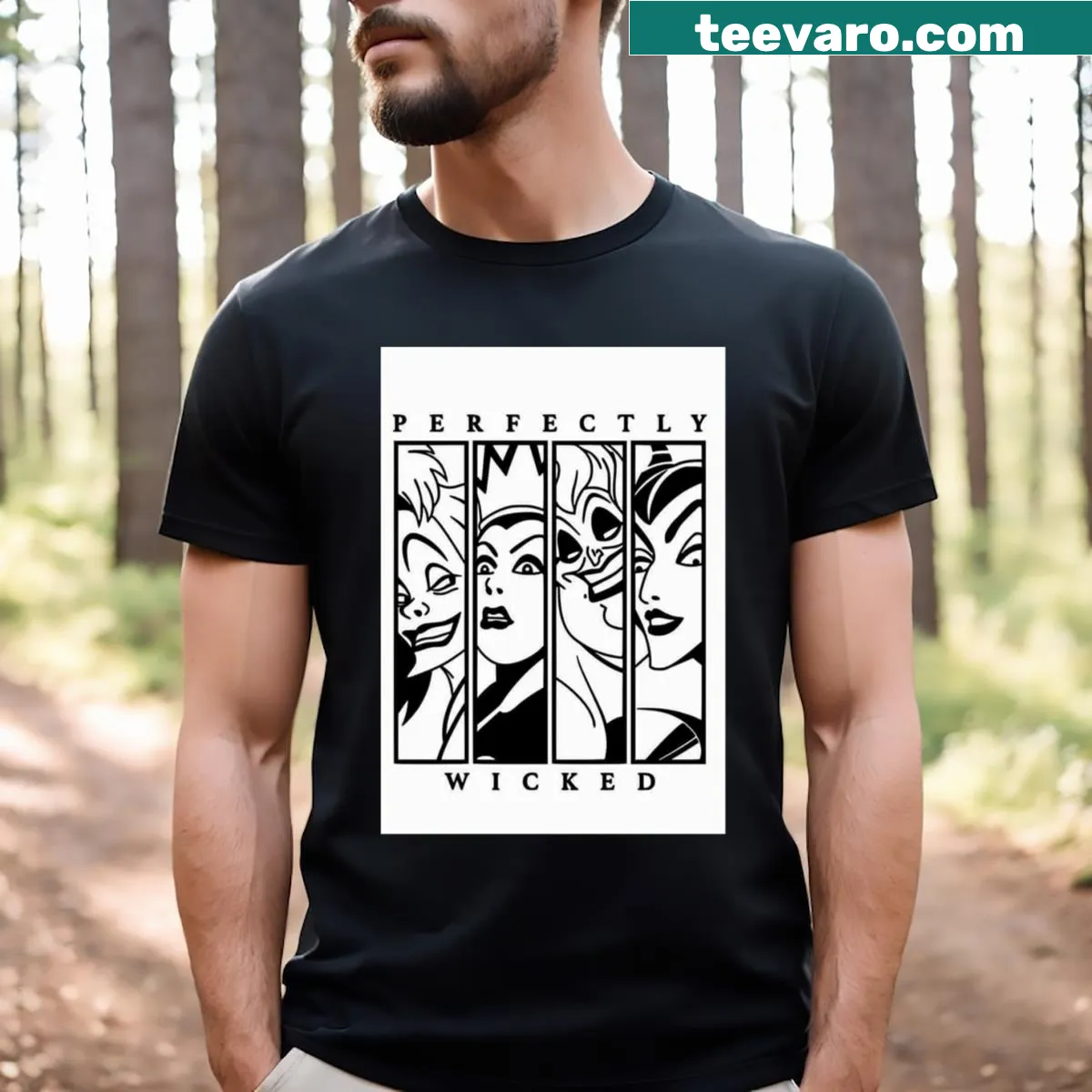 Minimalist streetwear typography graphic t-shirt — on a men's t-shirt