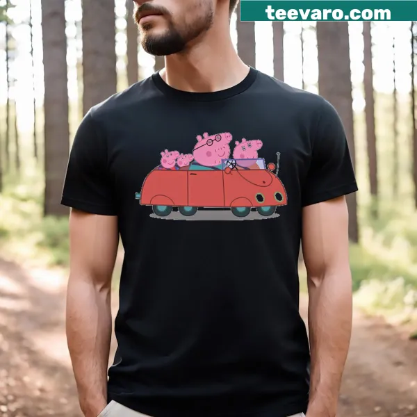 Vintage Peppa Pig t-shirt featuring beloved characters from the series