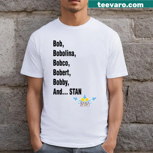 T-shirt featuring the phrase 'Basa Dark List' in bold typography