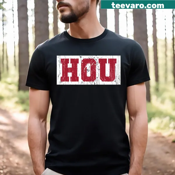 Houston Texans badge emblem design on a T-shirt
