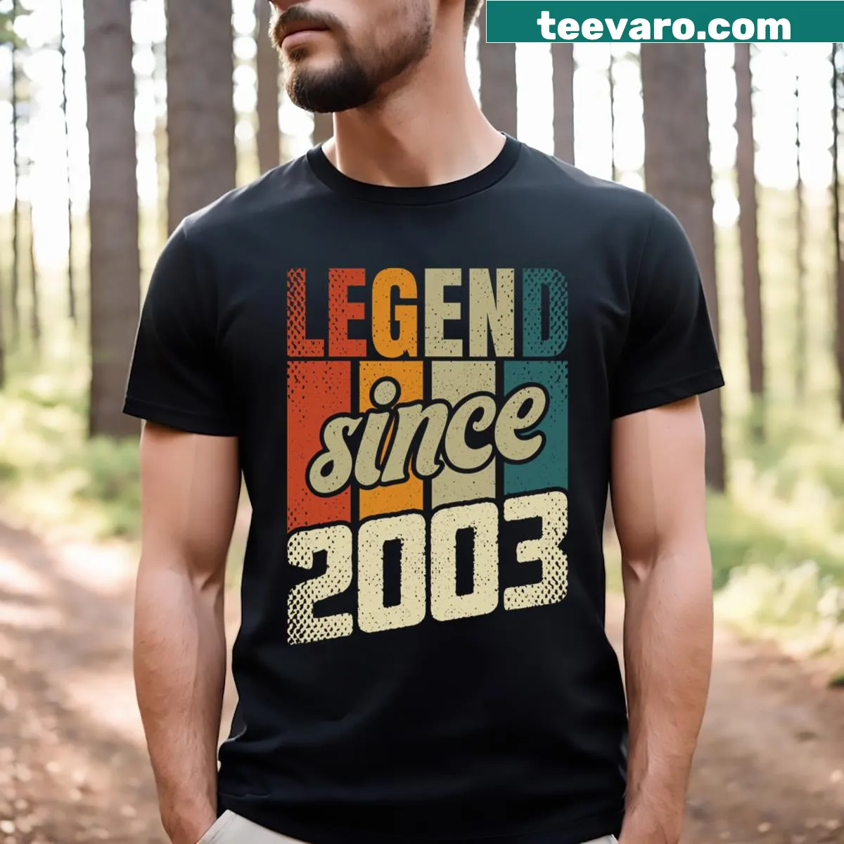 Funny birthday t-shirt for 21st birthday celebration — on a men's t-shirt