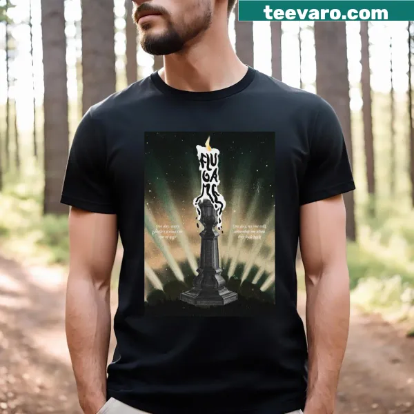 Fall Out Boy lyric poster t-shirt with bold typography design