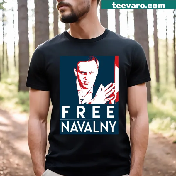 T-shirt supporting Navalny with a symbolic graphic