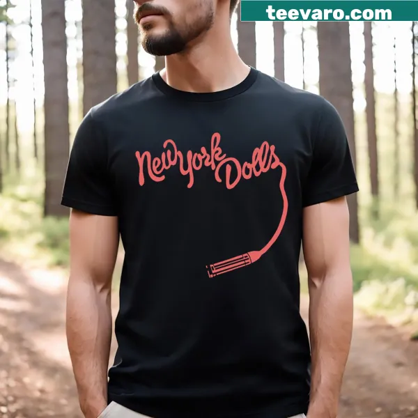 Retro-inspired T-shirt celebrating New York punk culture
