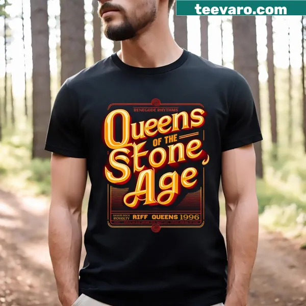 Queens Of The Stone Age T-shirt with bold band logo graphic